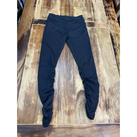 Yogipace Black Goddess High Waisted Over The Heel Leggings Size Large - Picture 5 of 6